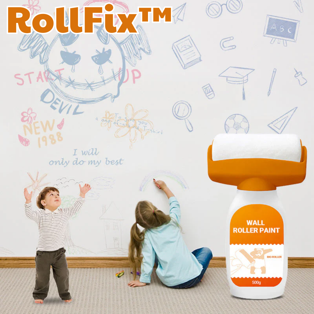 RollFix™ – Farbroller für Wände