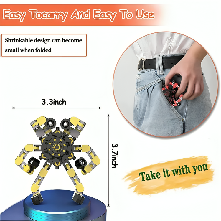 4 + 4 GRATIS HEUTE | SpinMorph™ | Hält Ihre Hände beschäftigt und beruhigt Ihren Geist!