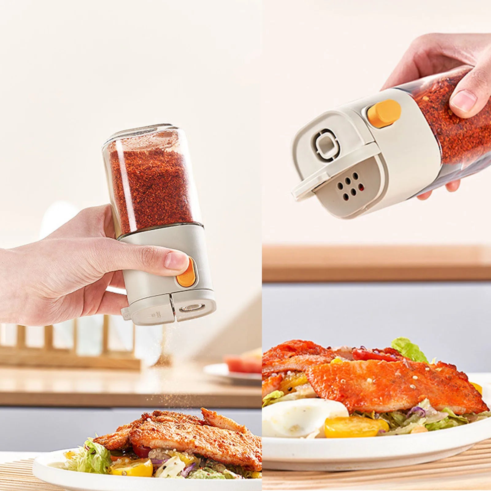 SpiceÉlite | Gewürzgläser Set - Präzise Dosierung Für Perfekte Würze In Der Küche