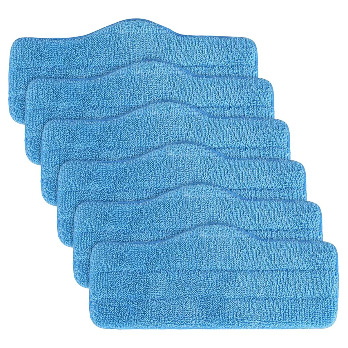 Mikrofaserpads für Dampfreiniger – 6er-Pack, waschbar