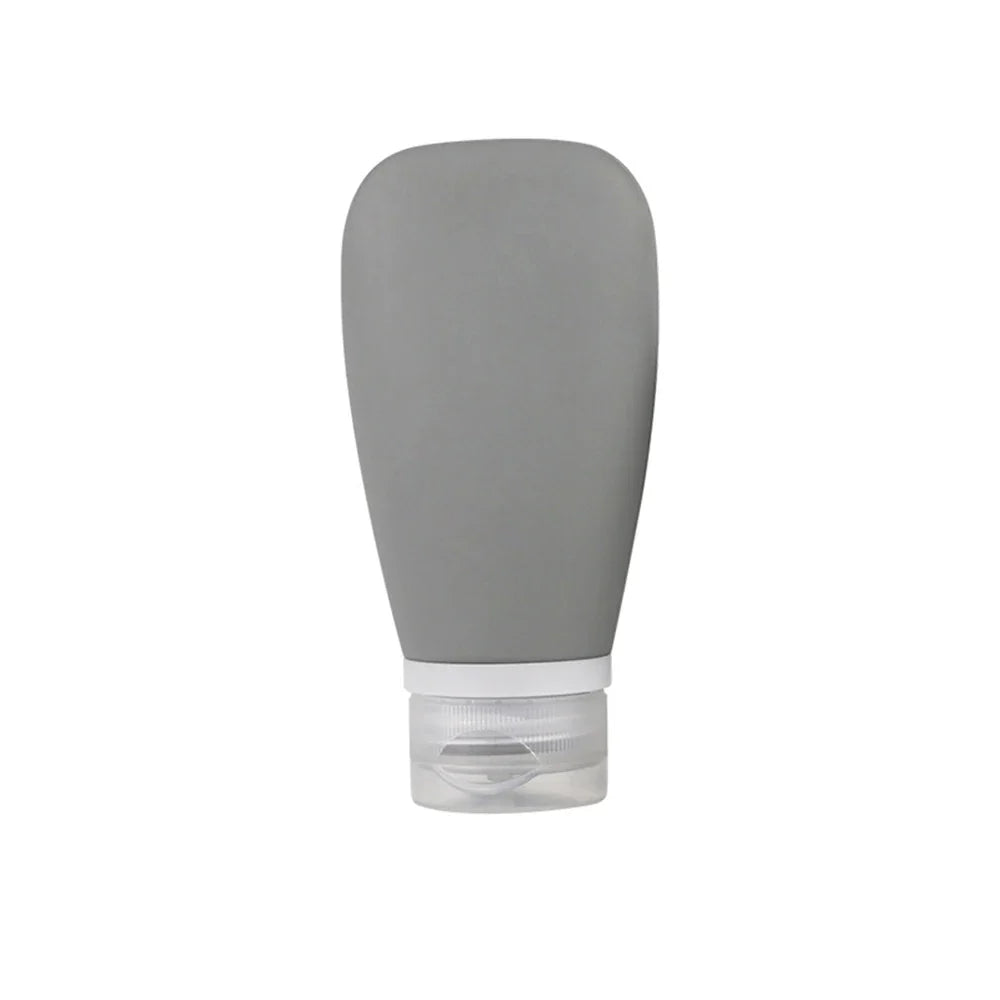 Silikon Reiseflasche - Auslaufsicher, Leicht & Praktisch Für Reisen