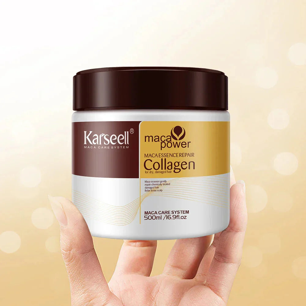 Revéra Haarmaske | Kollagen & Arganöl | Repariert & pflegt trockenes, geschädigtes Haar