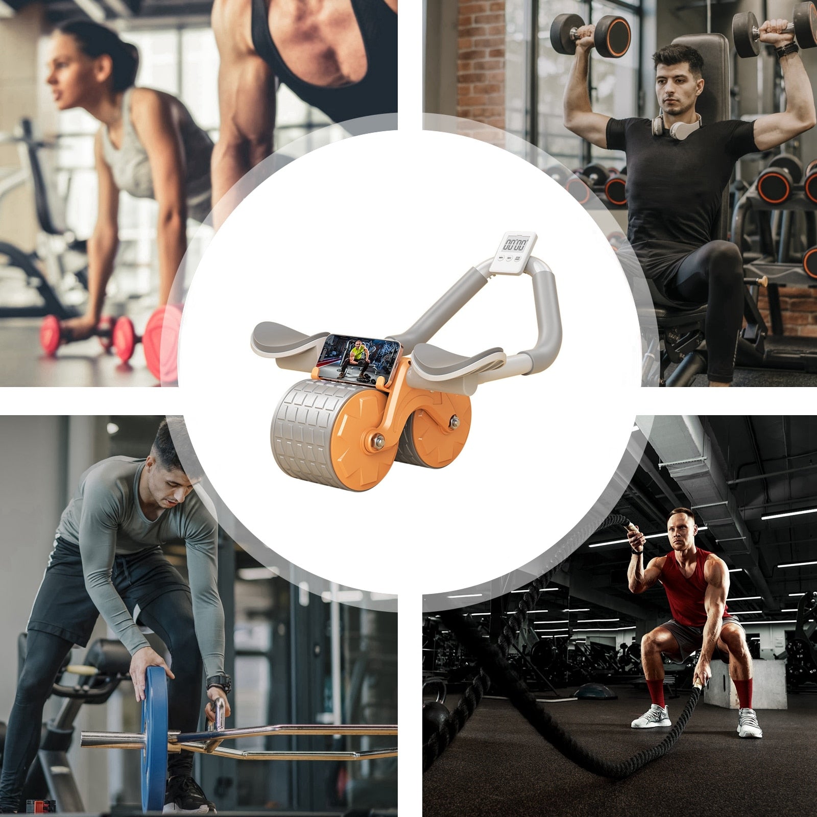 AbRoller™ | Effiziente Stärkung der Bauchmuskulatur !