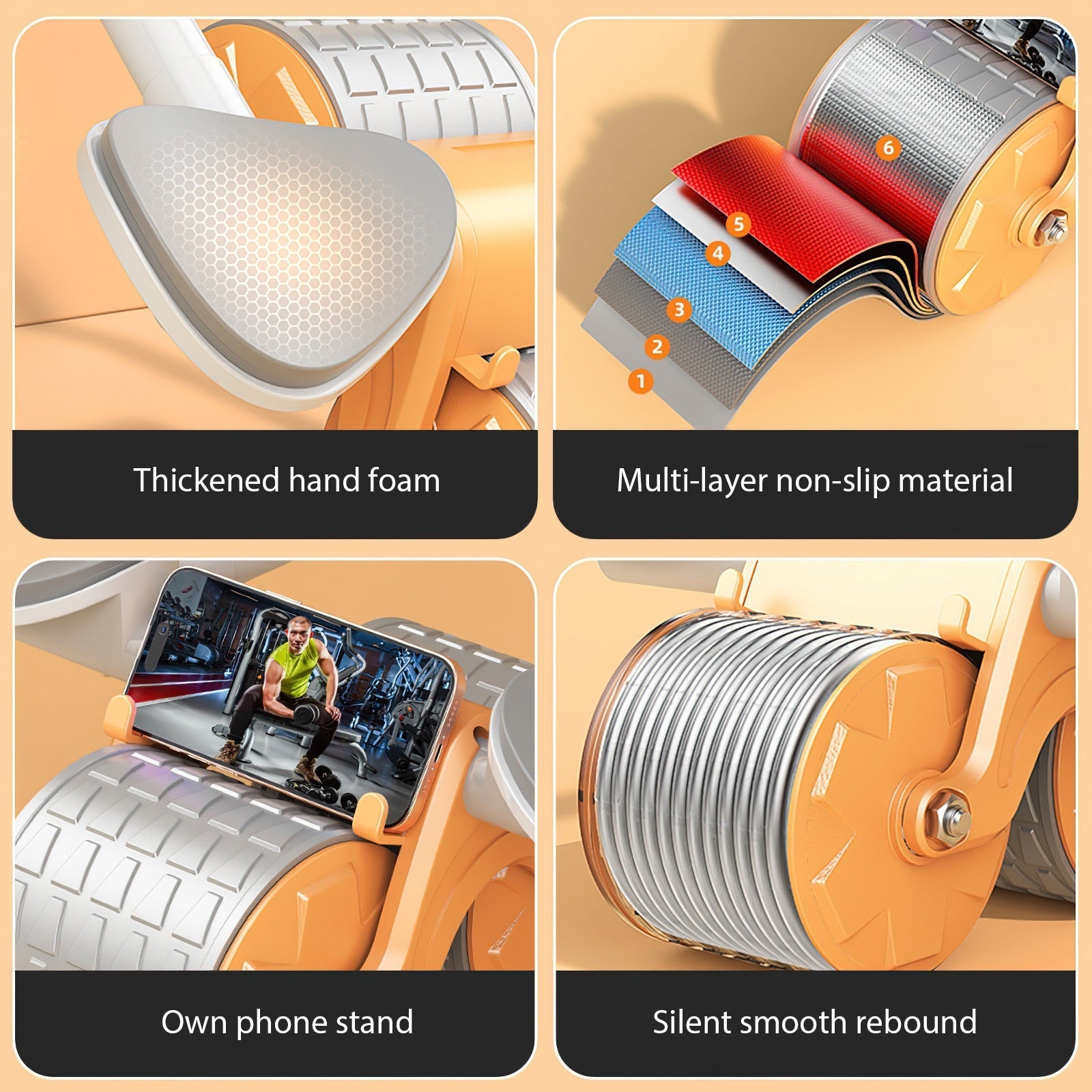 AbRoller™ | Effiziente Stärkung der Bauchmuskulatur !