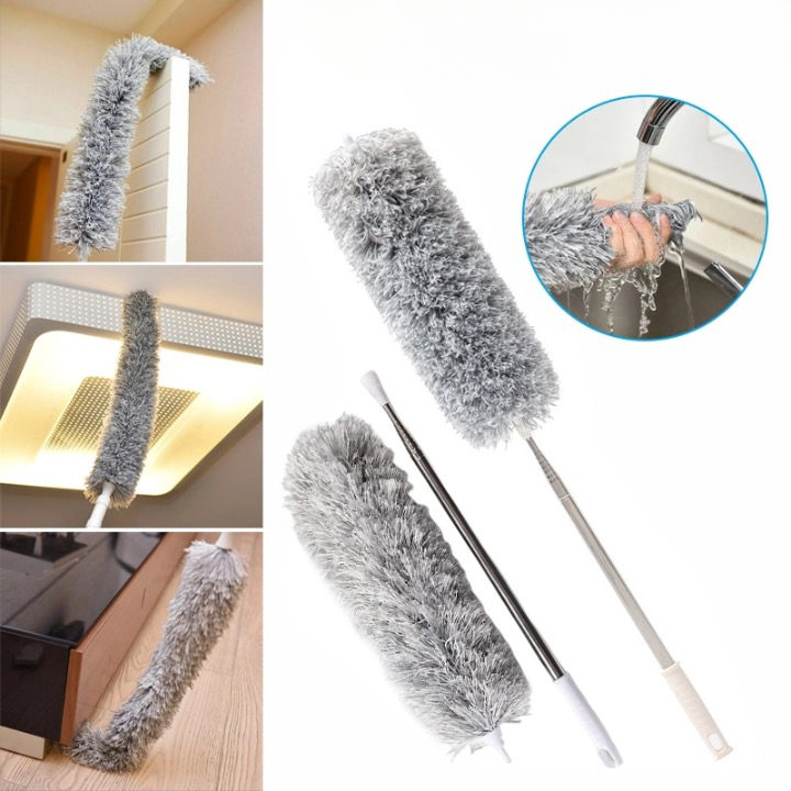 StretchDuster™ | Ausziehbares Mikrofaser-Staubtuch