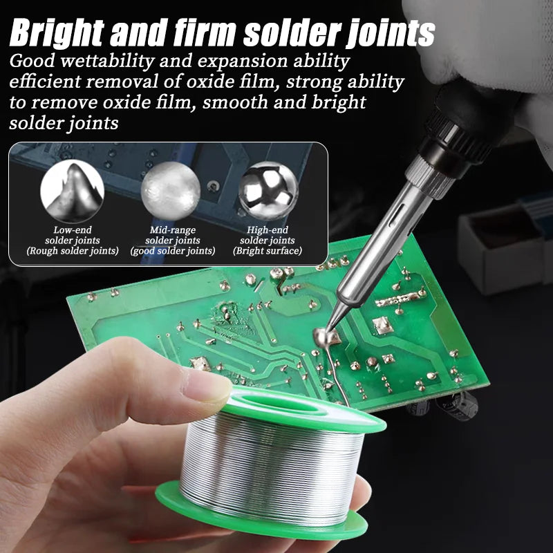 Bleifreier Lötzinn | Flussmittelkern & Niedrigtemperatur | Präzises Löten & Gesundheitsfreundlich