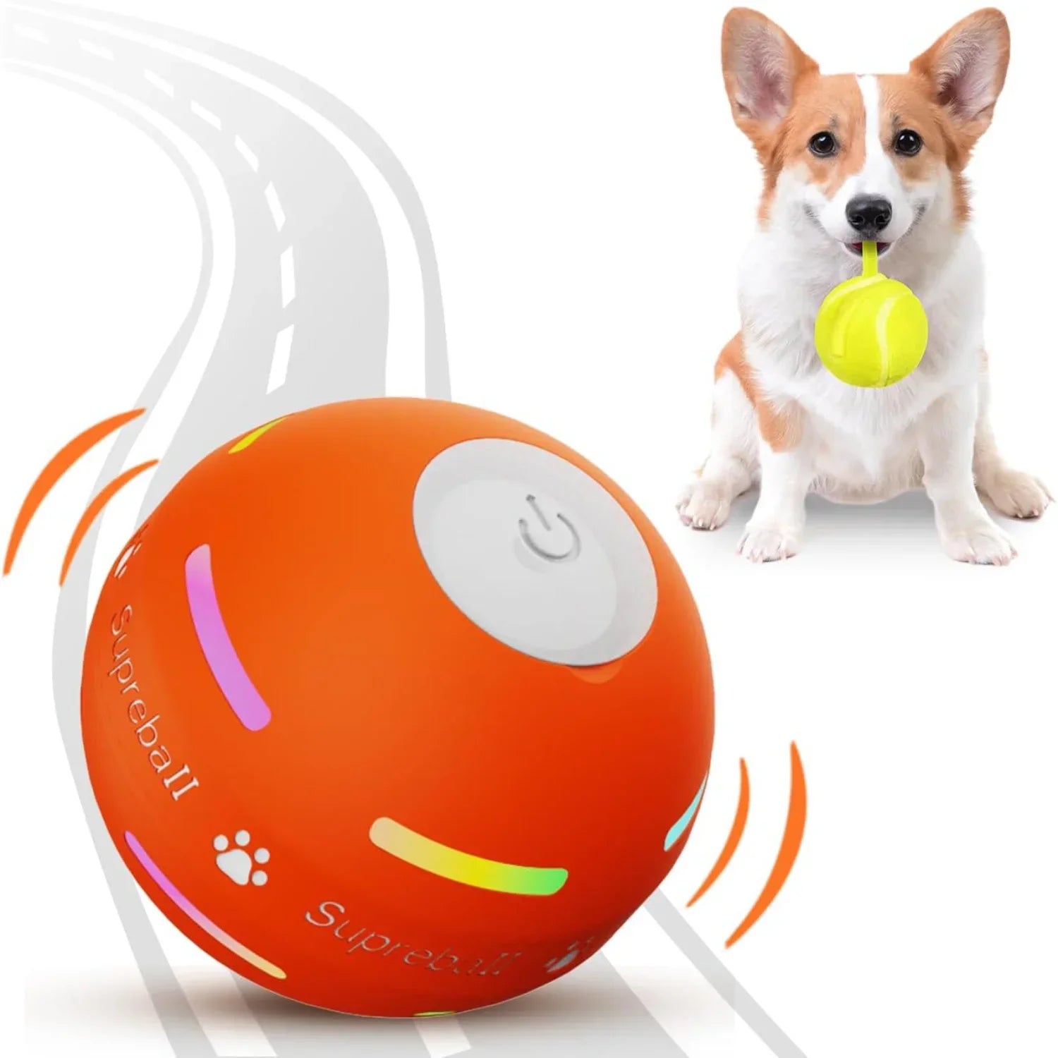 Pawlio™ | Smart Play Ball für endlosen Schwanzwedelspaß
