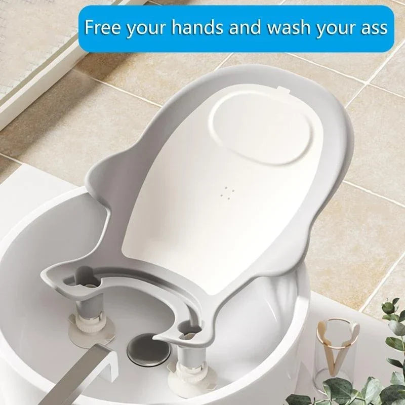 Nuvovia | Baby-Badewannenhalter | Ergonomisch & Sicher | 3-fach Verstellbar