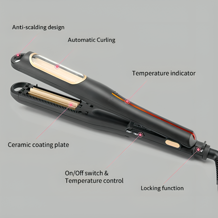 50% RABATT TEMPORÄR | SnapCrimp™ | Mühelose, strukturierte Kräuselungen mit einem kühnen, eleganten Finish!