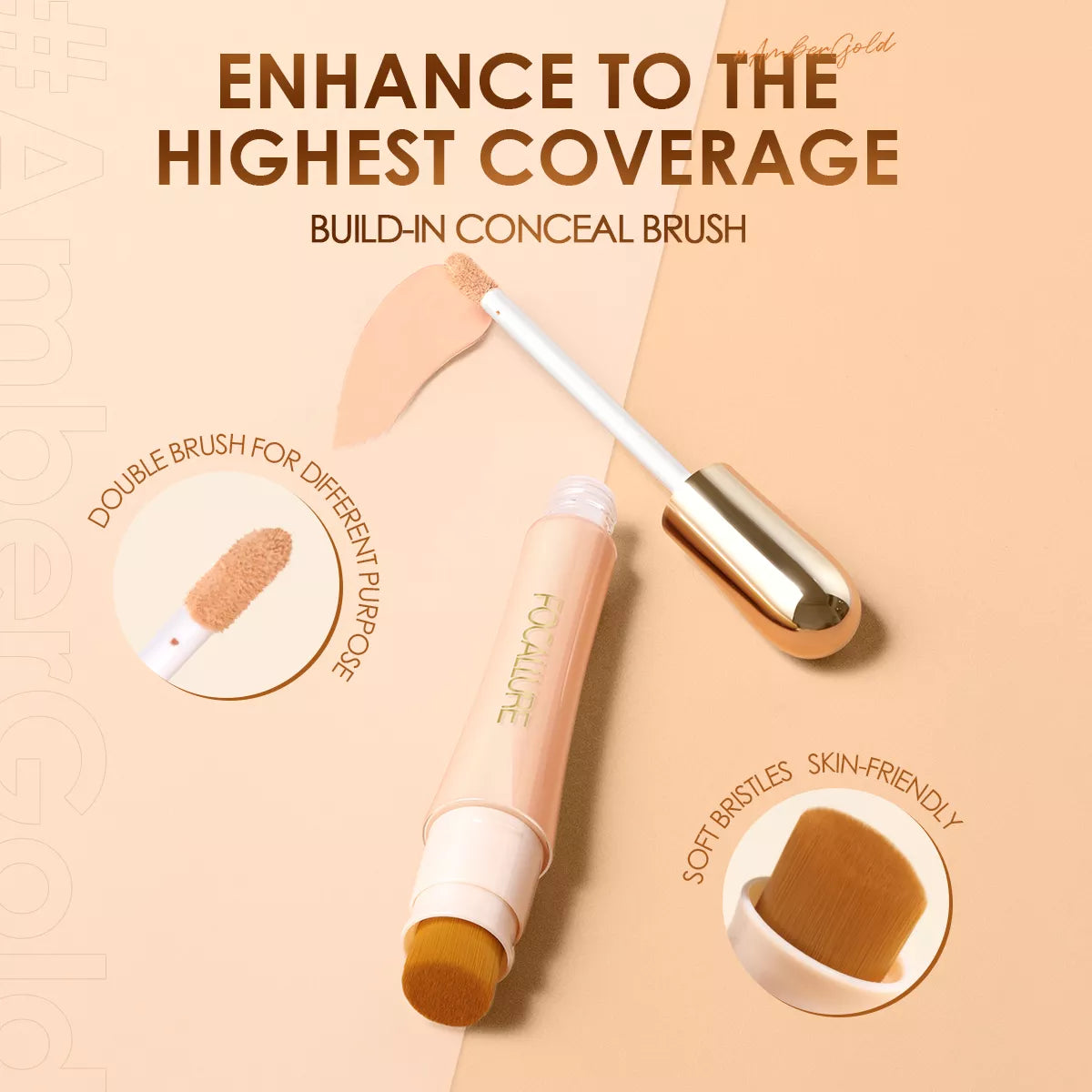 2 in 1 - Foundation + Anti-Falten-Concealer | 50% RABATT