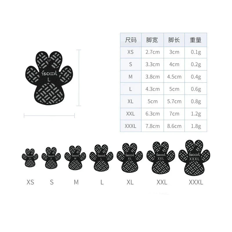 PawSafe - 4 Stück SAnti-Rutsch-Schutz-Aufkleber | 50% RABATT