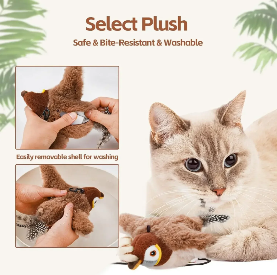 PurrfectPlay™ | Interaktiver Vogel