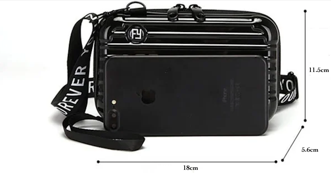 Mini Koffertasche | Suitcase Bag | Stoßfest & Wasserdicht | Crossbody Design