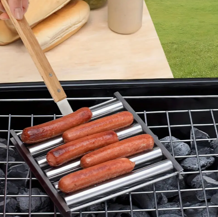 GrillPro™- Der ultime Hot Dog Roller für perfekt gegarte Würstchen!