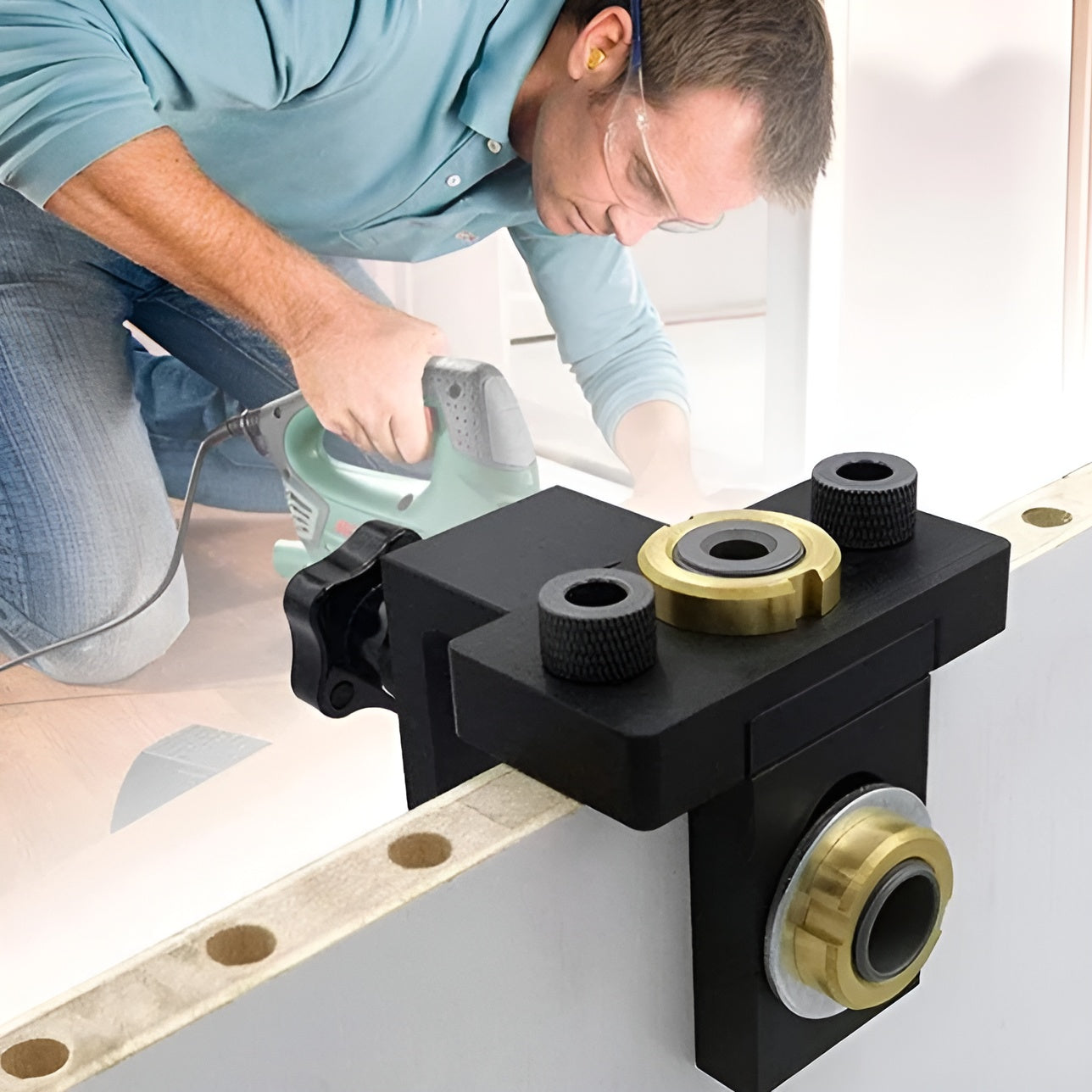 PräzisionPro - Einstellbarer 3-in-1-Positionierer | 50% RABATT