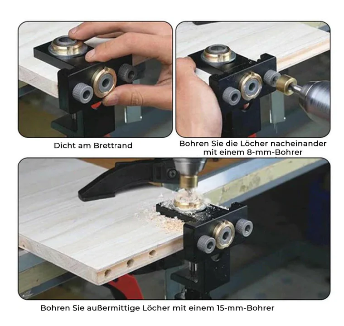 PräzisionPro - Einstellbarer 3-in-1-Positionierer | 50% RABATT