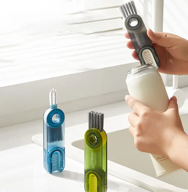 1+1 Gratis | BottleMaid™ Die ultimative 3 in 1 Flaschen- und Deckelbürste