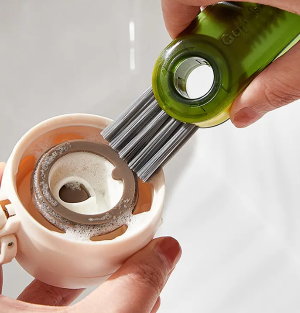 1+1 Gratis | BottleMaid™ Die ultimative 3 in 1 Flaschen- und Deckelbürste