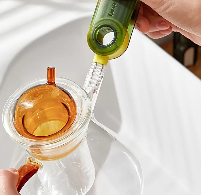 1+1 Gratis | BottleMaid™ Die ultimative 3 in 1 Flaschen- und Deckelbürste