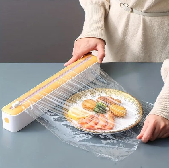 SliceMaster™ Präzisions-Folien-Schneider – Mühelose, faltenfreie Schnitte, die Zeit und Nerven sparen