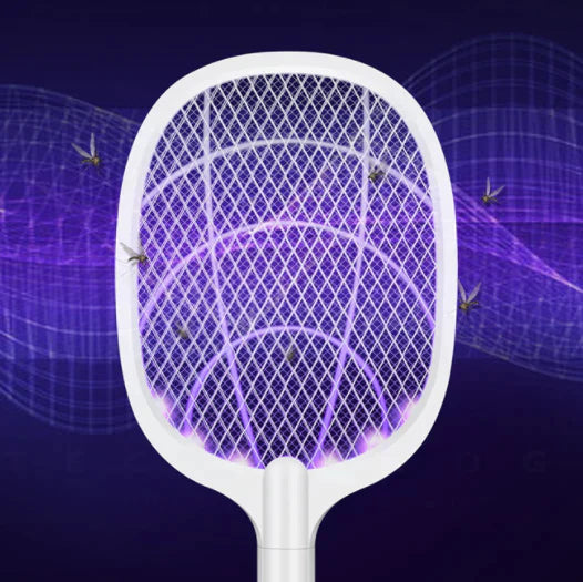 🌙 EasySwatter™ – Insektenfrei durch laue Sommernächte! 🦟💡