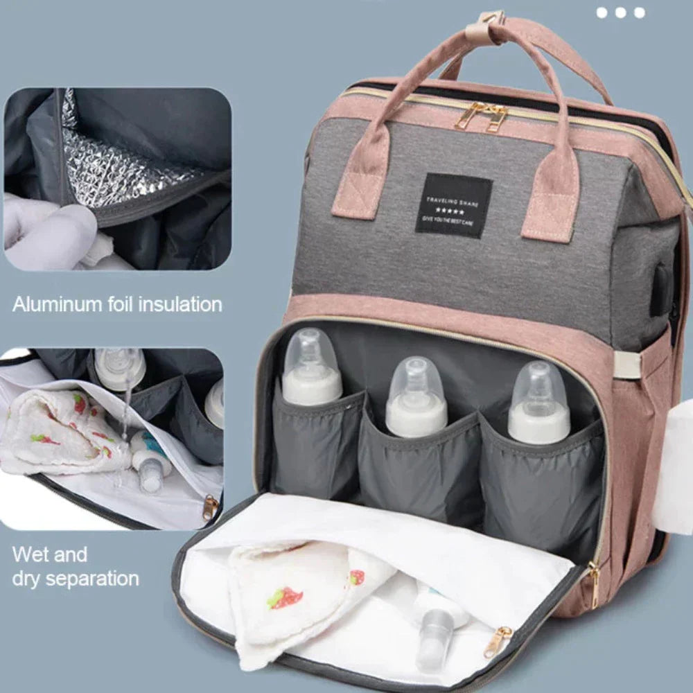 50% RABATT | MagicBag™ | Rucksack & Babybett in 1