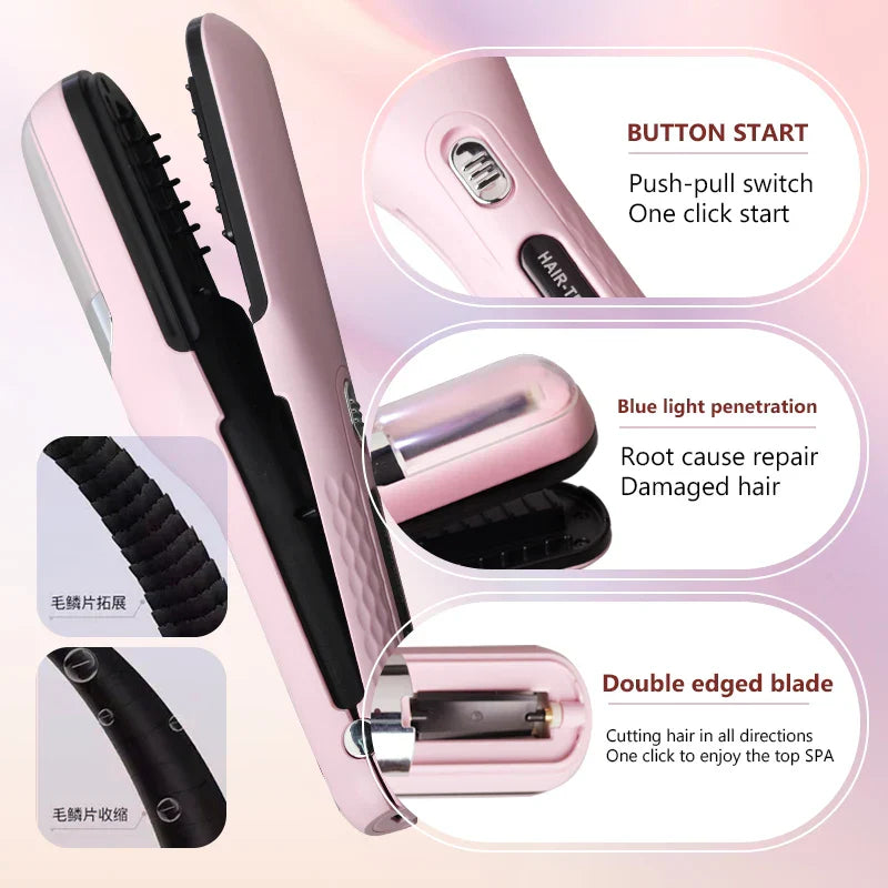 HairSculpt™ | Professionelle kabellose Haarschneidemaschine mit USB-Aufladung für glatteres Haar
