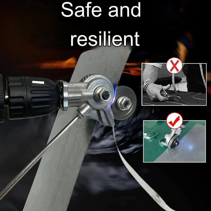 Elektrische Bohrmaschinen-Schere – Verwandelt Ihre Bohrmaschine in eine leistungsstarke Schere!