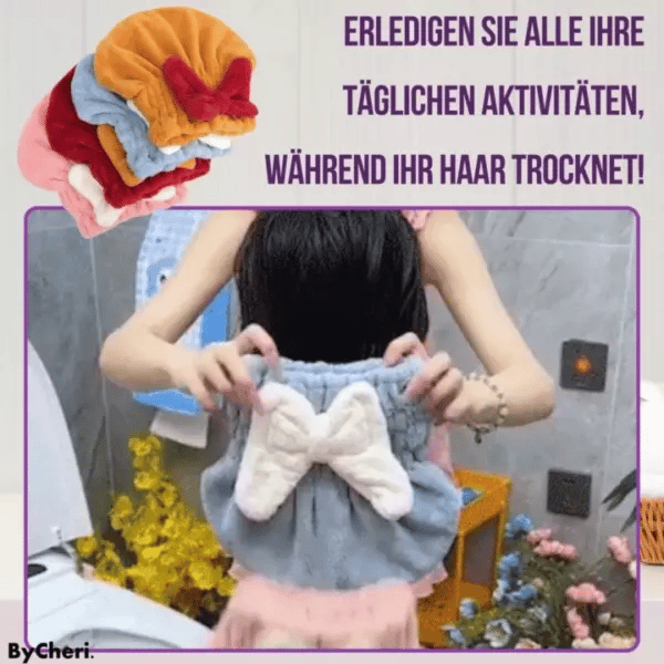 SoakSwift™ | Trocknen Sie Ihre Haare schnell in nur wenigen Minuten!