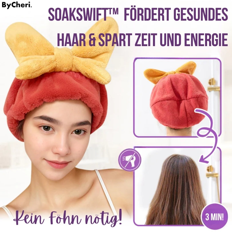 SoakSwift™ | Trocknen Sie Ihre Haare schnell in nur wenigen Minuten!