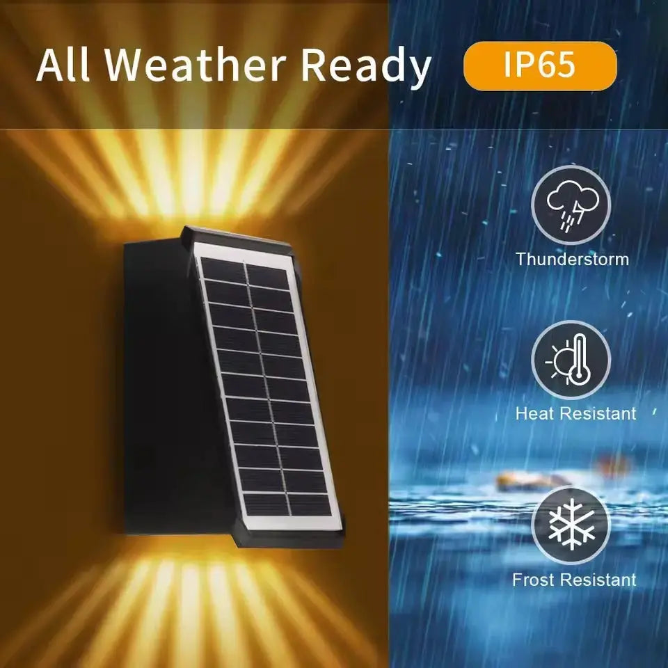 Solarleuchte mit Farbenspiel – Für stilvolle Abende im Garten