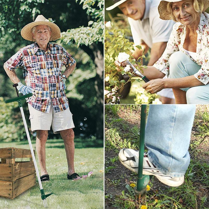 Unkrautentferner | RootRemover™ | Mühelos Wurzeln entfernen | Ergonomisches Design