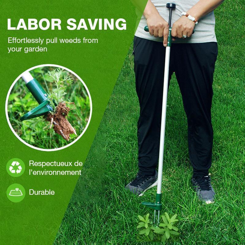 Unkrautentferner | RootRemover™ | Mühelos Wurzeln entfernen | Ergonomisches Design