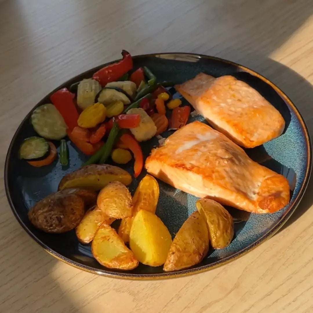 Stapelbare Körbe für Heißluftfritteusen – Mehr Platz, Perfekte Garergebnisse (3 Stk.)