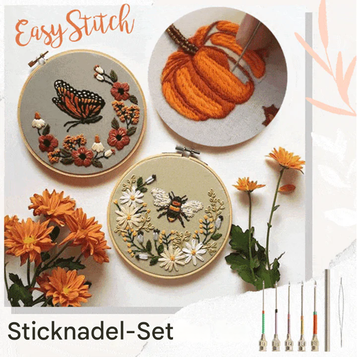 EasyStitch™ - Sticknadelset, verbessern Sie Ihr Näherlebnis!