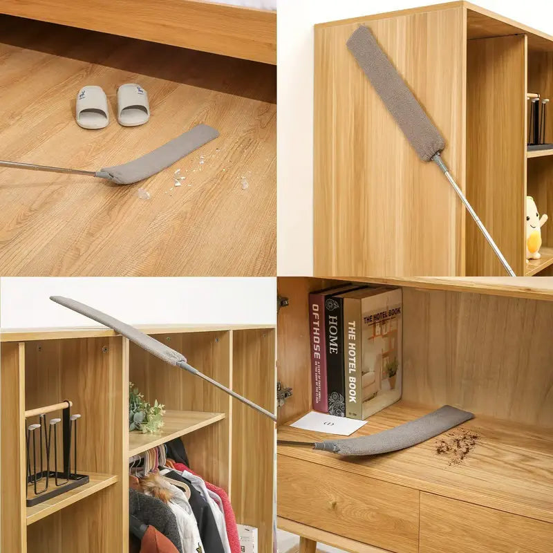 Teleskop Staubreiniger für enge Spalten – Einfaches Staubwischen in schwer erreichbaren Bereichen