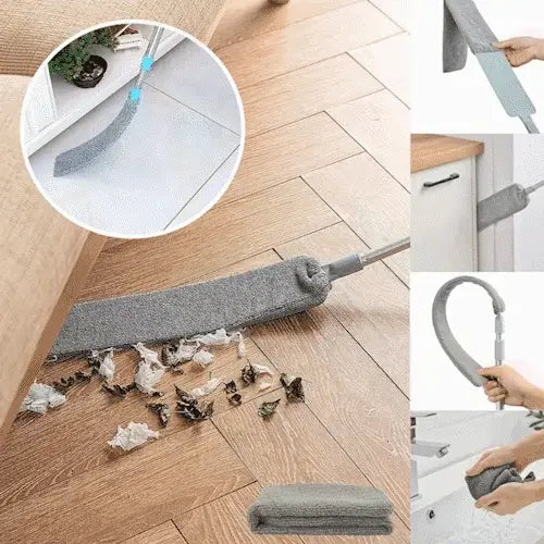 Teleskop Staubreiniger für enge Spalten – Einfaches Staubwischen in schwer erreichbaren Bereichen