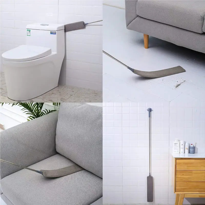 Teleskop Staubreiniger für enge Spalten – Einfaches Staubwischen in schwer erreichbaren Bereichen