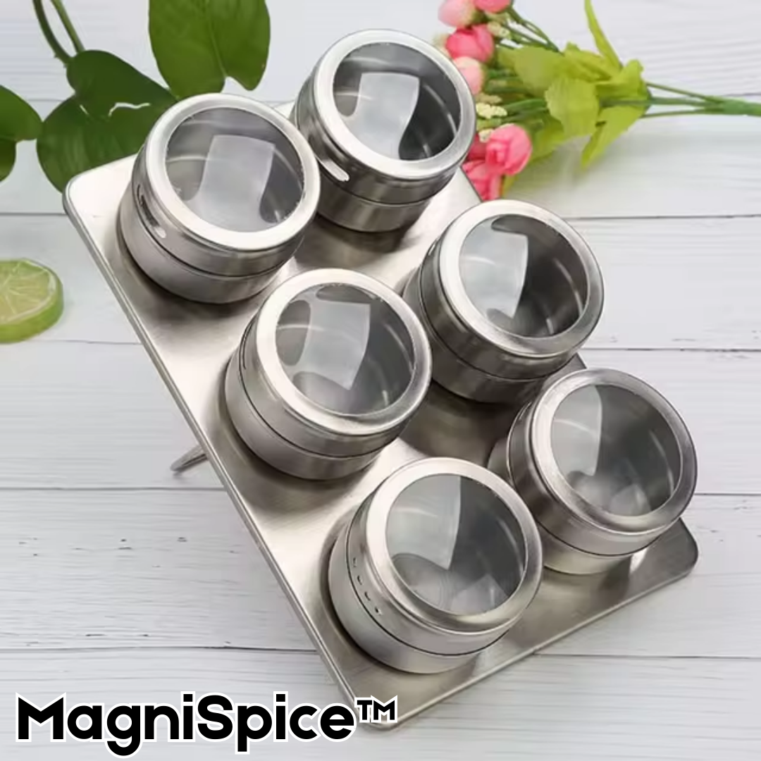 MagniSpice™ | Magnetische Gewürzdosen Satz