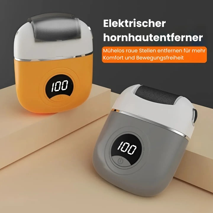 Elektrischer hornhautentferner für glatte Füße
