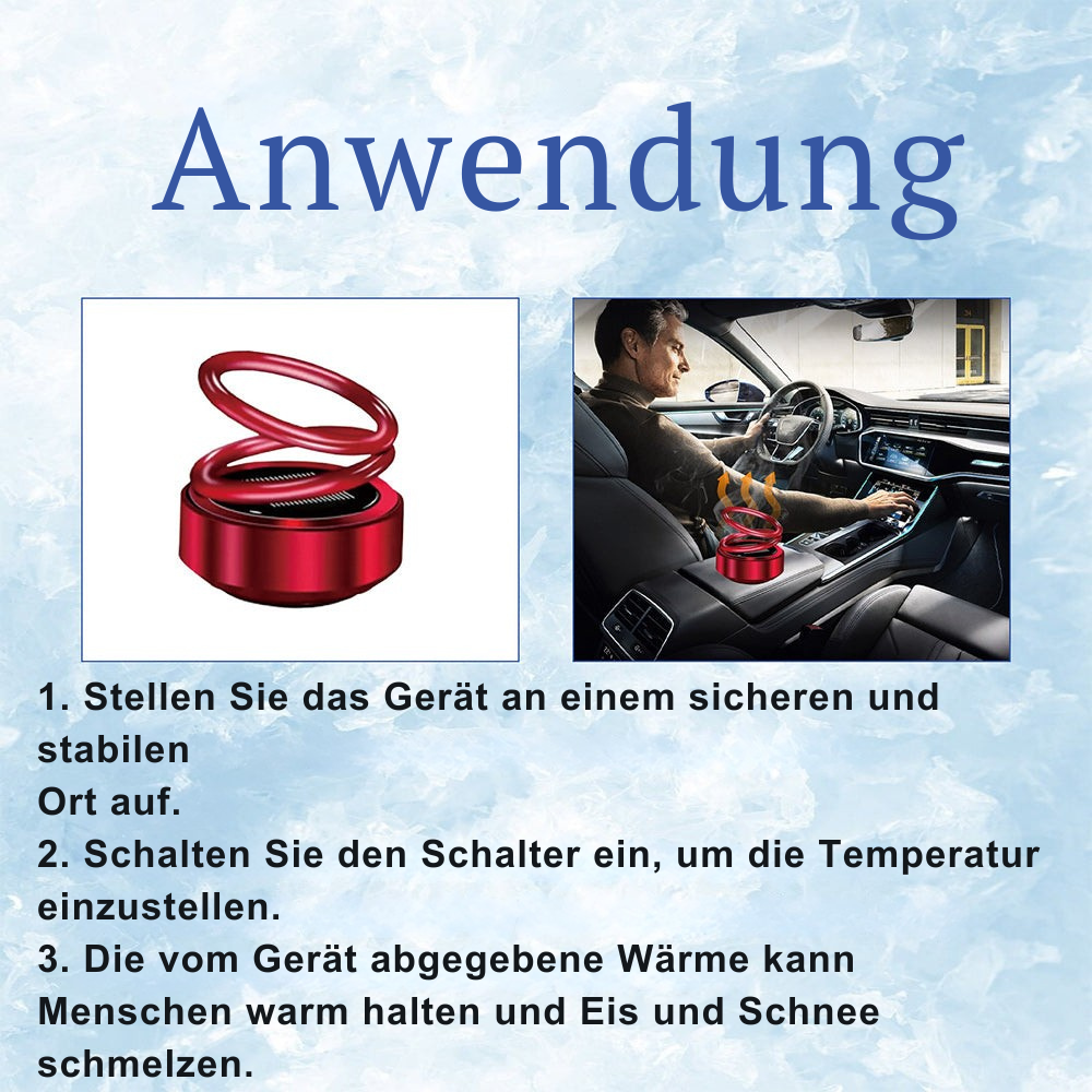 Tragbarer Heizlüfter | Schnellheizend | Energiesparend | Kompakt & Mobil