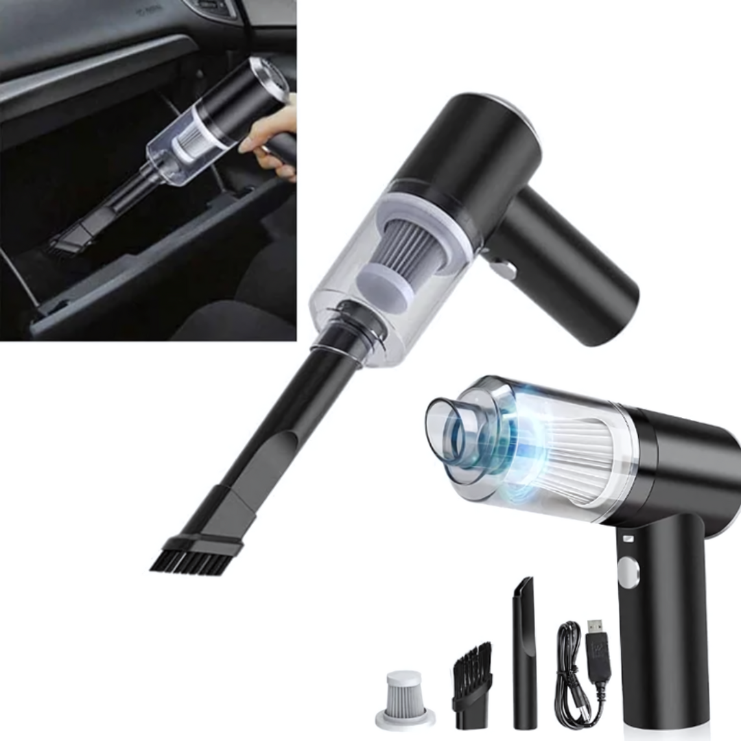 Tragbarer Auto-Staubabscheider - Leistungsstarke Absaugung für Staub und Dreck