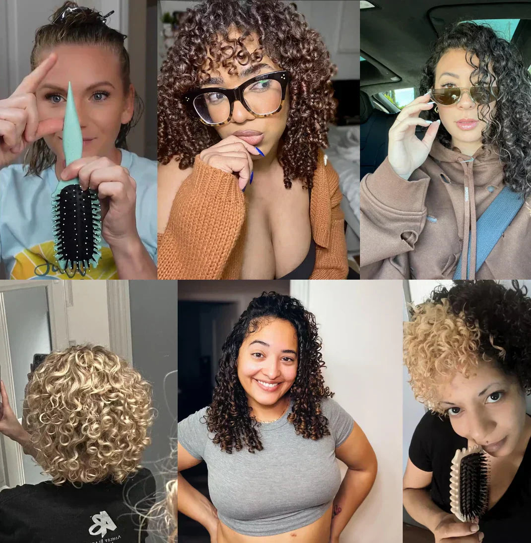 LockenSanft | Die Bürste für Frizz-freie Locken