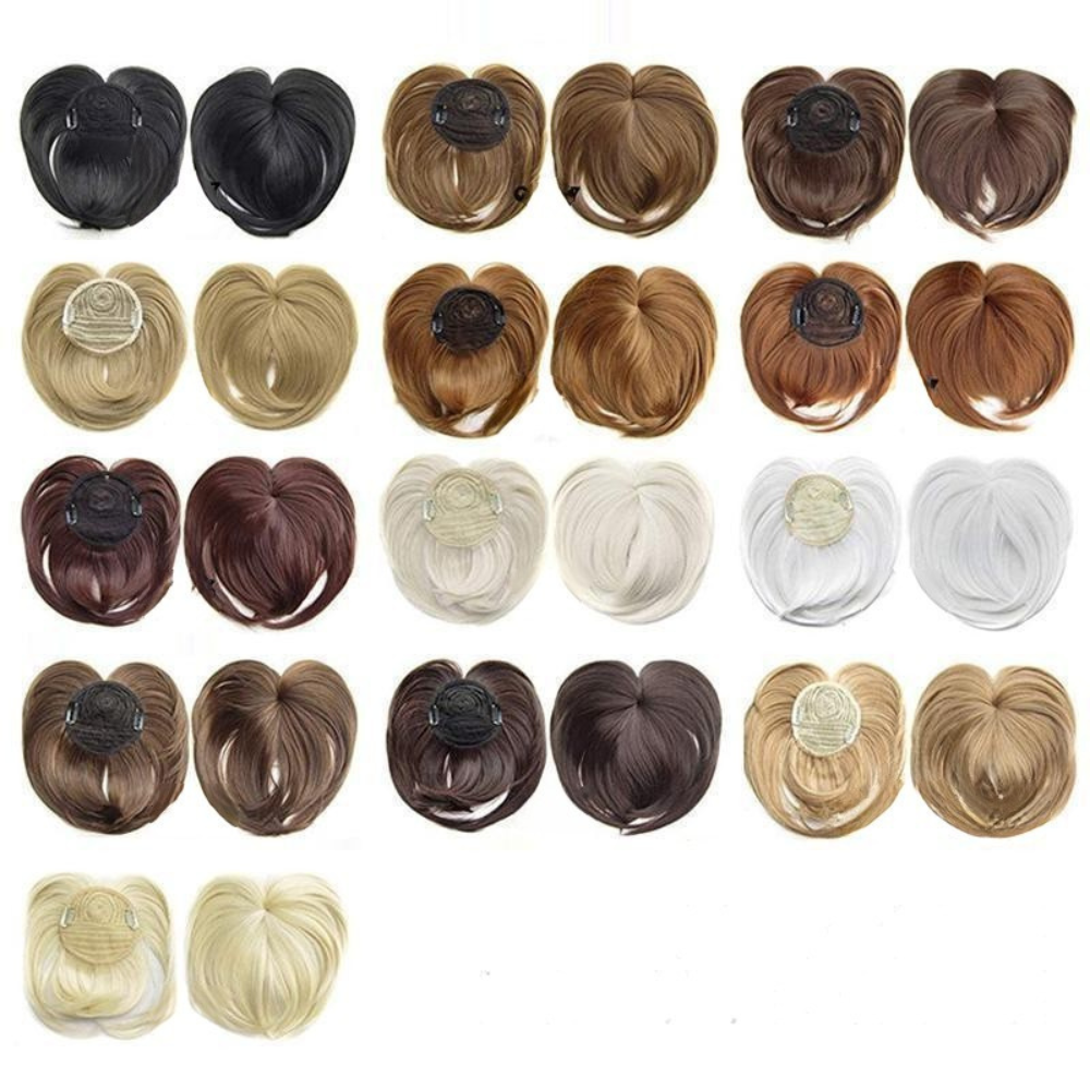 1+1 Gratis | Kurze Haargummis™ | Kaschiert Dünnes & Graues Haar | Nahtlos & Innovativ | Sofort Volumen & Deckkraft