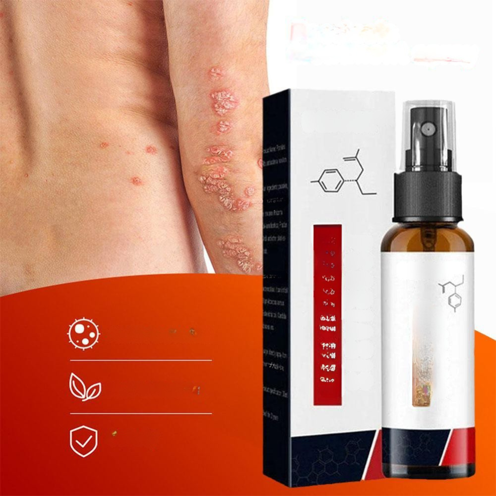 PsoriSpray™ | Spray gegen Schuppenflechte | Schnelle Linderung | 1+1 Gratis