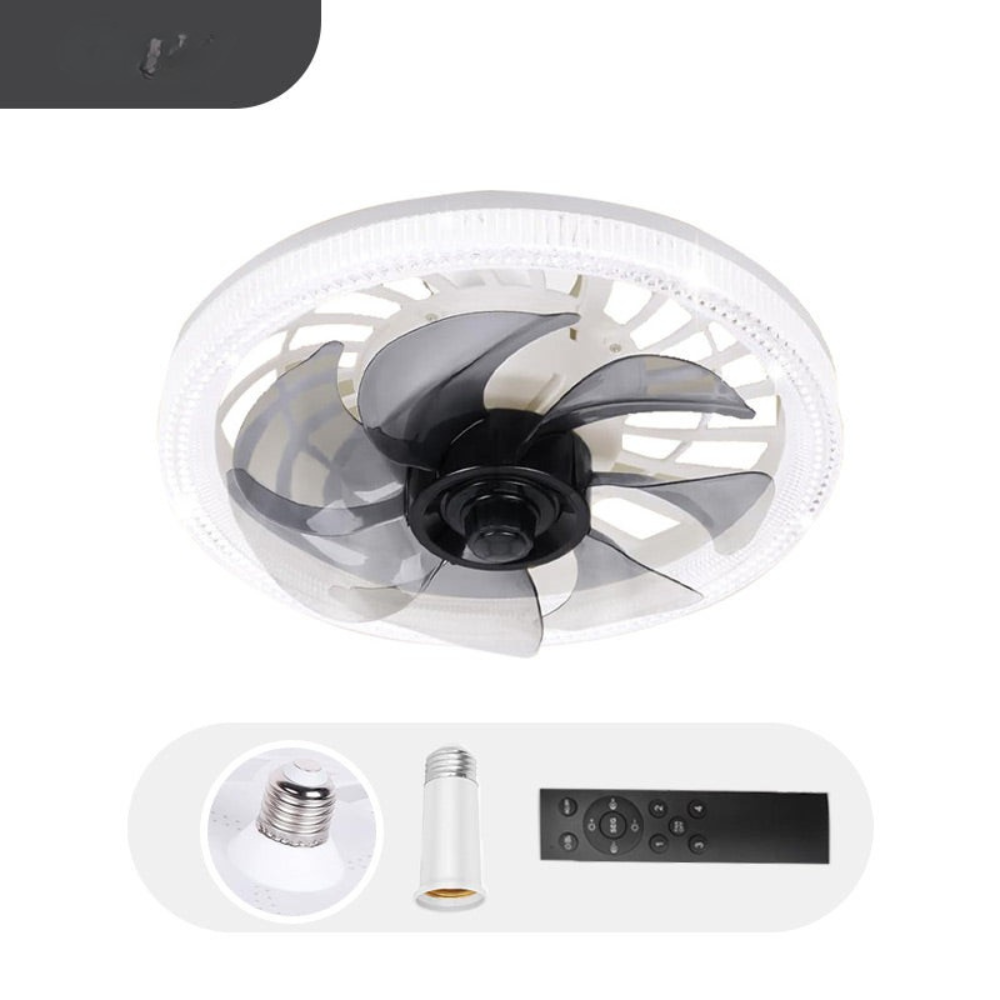 BreezeLite™ - 2-in-1 Leise Einstellbare Ventilatorlampe mit Fernbedienung