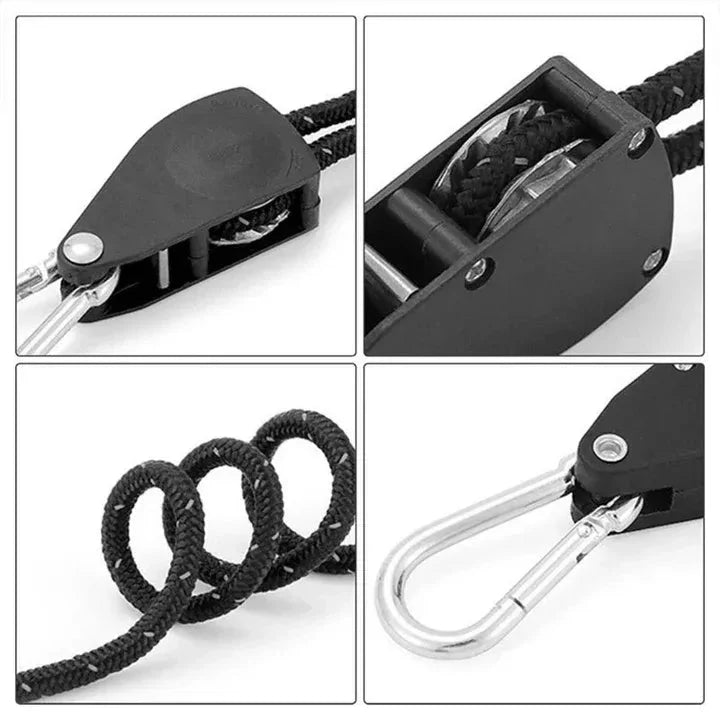 Verstellbarer Zelthaken