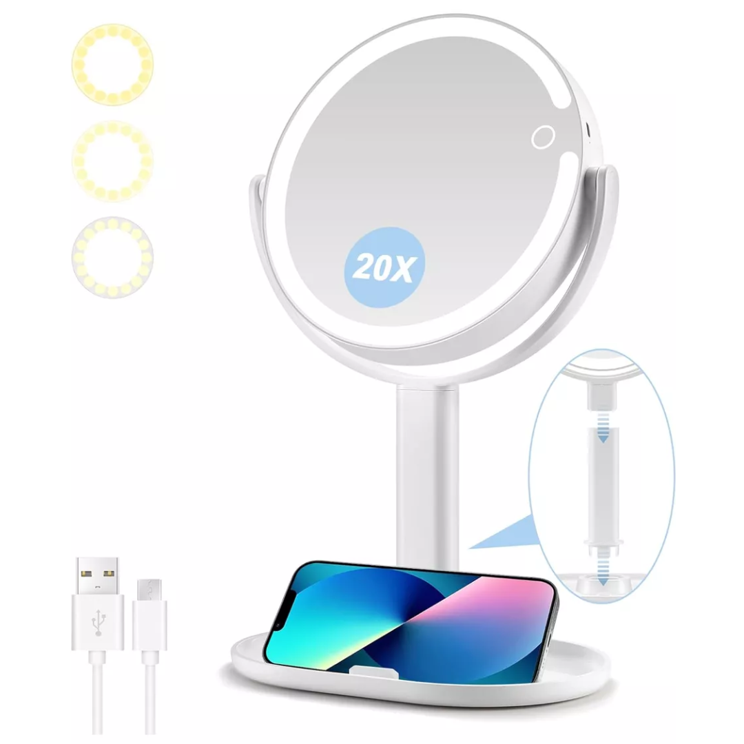 LumiGlow - Illuminated Makeup Mirror