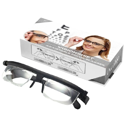 ViewEase™ Verstellbare Fokusbrille | 1+1 Gratis | Für jederzeit klare Sicht