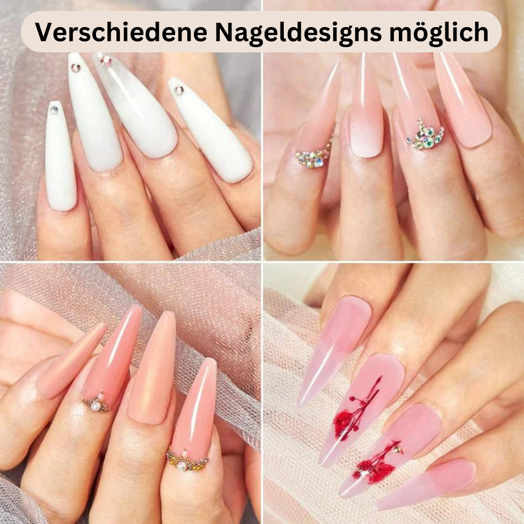 Gelnagelset™ - Nagelkunst in Salonqualität für Zuhause